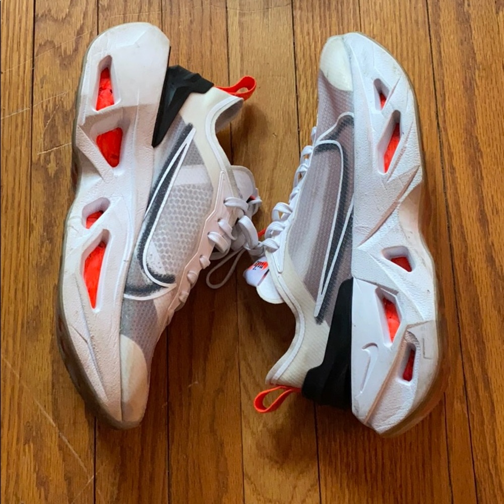 Nike ZoomX Vista white and neon Orange